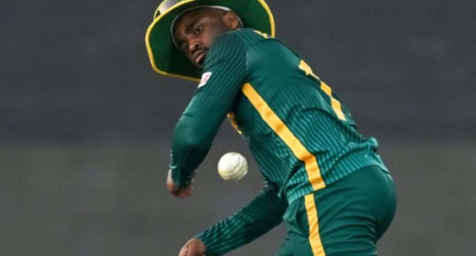 South Africa captain Temba Bavuma.  By HENRY NICHOLLS (AFP)