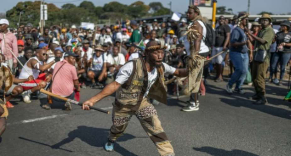South Africa has been on edge following weeks of sometimes violent xenophobic unrest.  By RAJESH JANTILAL (AFP)