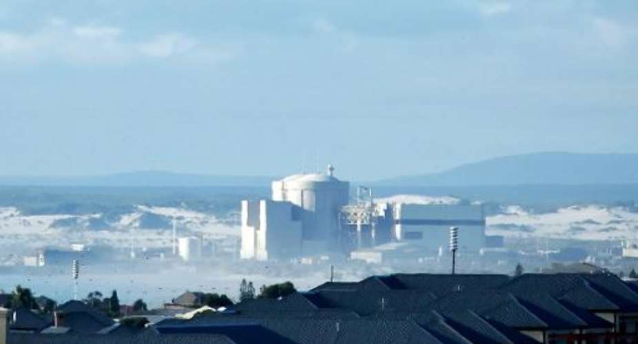 Eskom's Koeberg Nuclear Power Station, outside Cape Town, South Africa, pictured on January 18, 2007.  By  AFPFile