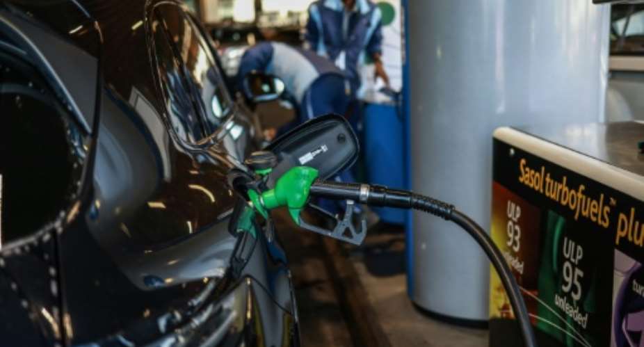 South Africa on Wednesday announced a two-month fuel-price relief.  By Phill Magakoe (AFP/File)