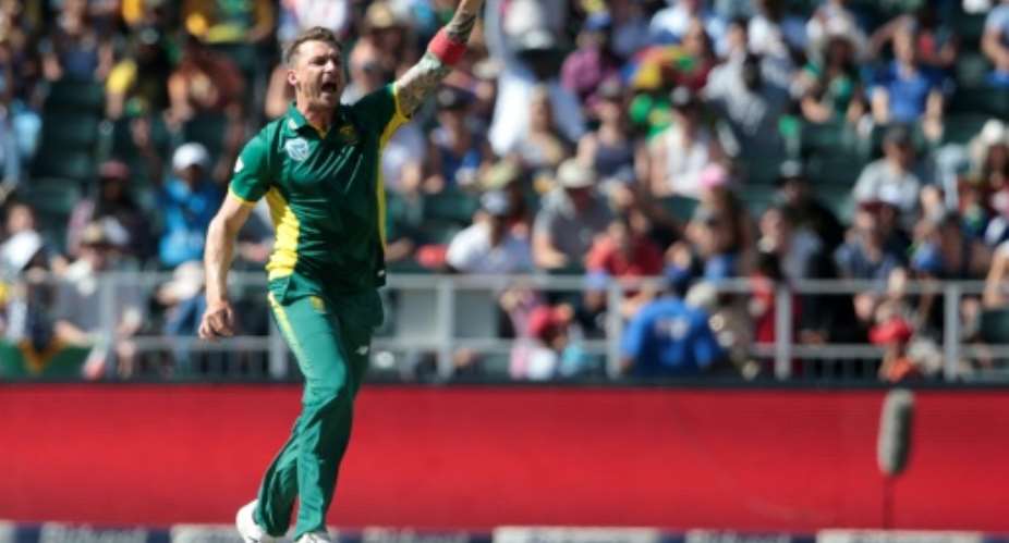 South African bowler Dale Steyn, pictured in 2016, has not played since breaking down with a stress fracture of his right shoulder.  By GIANLUIGI GUERCIA AFPFile