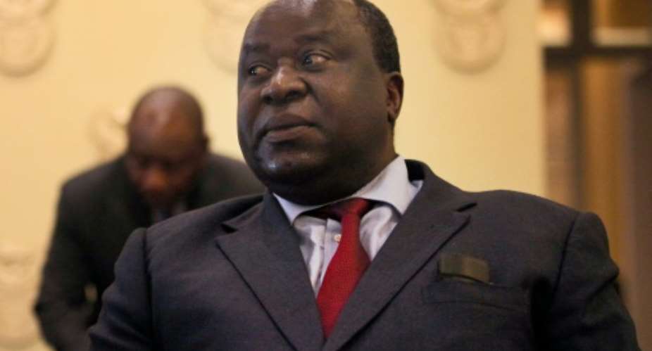 South African Finance Minister Tito Mboweni will deliver his maiden budget on Wednesday under pressure over the country's troubled state power utility Eskom.  By Rodger BOSCH AFPFile