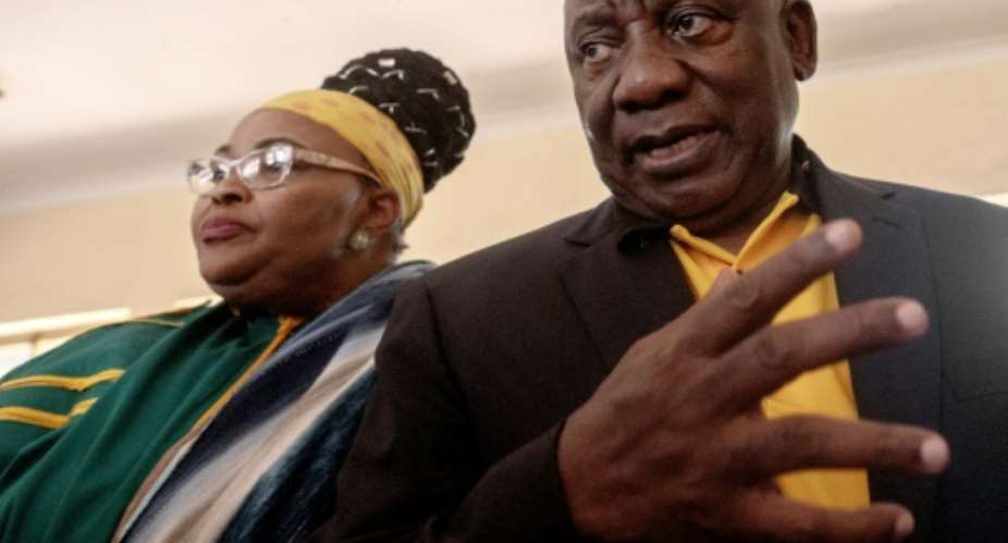 South African President Cyril Ramaphosa  Ramaphosa exuded confidence this week saying those thinking the ANC could be pushed out of power were 'just dreaming'.  By Luca Sola AFPFile