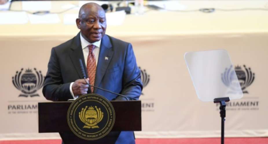 South African President Cyril Ramaphosa has vowed we will not be bullied after barbs from the United States.  By Rodger Bosch (AFP)