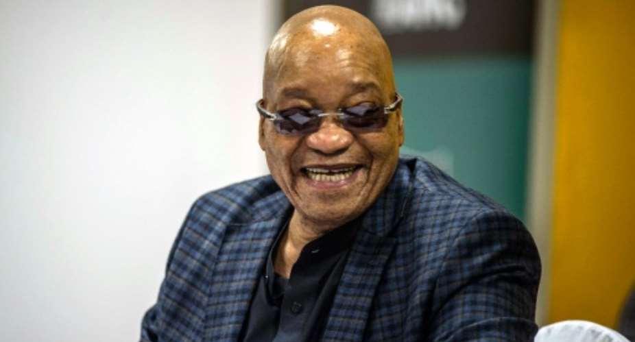South African President Jacob Zuma.  By Mujahid Safodien AFPFile