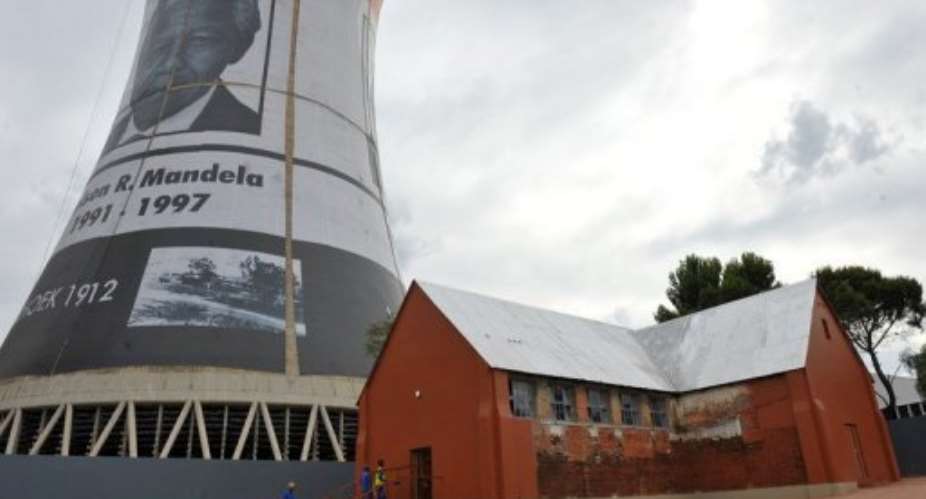 The Wesleyan church where the African National Congress was founded, in Bloemfontein.  By Alexander Joe AFP