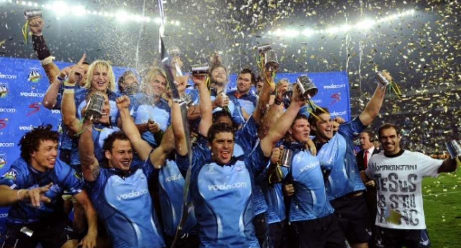South Africa's Bulls won the then Super 14 title in 2010.  By GIANLUIGI GUERCIA AFP