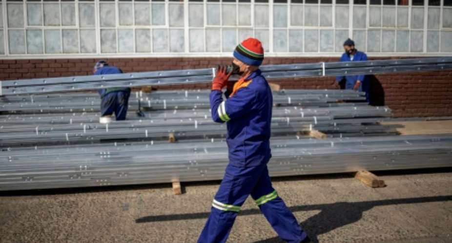 South Africa's economy has bounced back after a two-year hit from Covid.  By Michele Spatari AFP