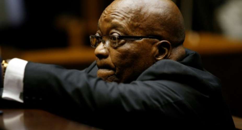 South Africa's former president Jacob Zuma is battling to quash the charges against him over a 2.5-billion corruption case linked to a 1990s arms deal.  By ROGAN WARD POOLAFPFile