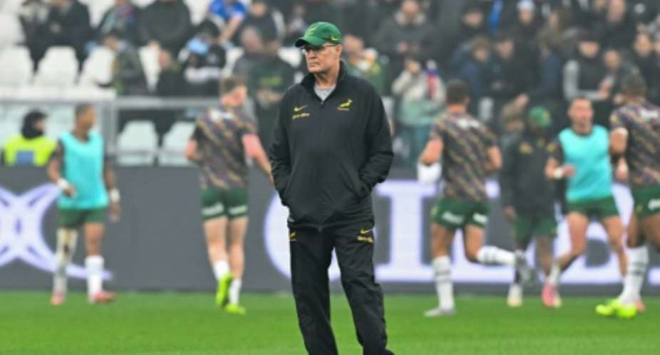 South Africas head coach Rassie Erasmus has recalled most of the players that sat out last Saturdays 32-14 victory over Italy.  By Stefano RELLANDINI (AFP)