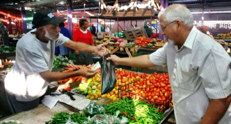 The rise in the consumer price index CPI was the largest since May 2009 when the rate was 8.0 percent, according to data from StatsSA.  By Rajesh Jantilal AFPFile