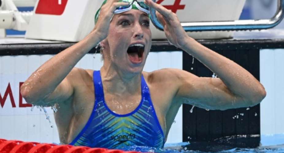 South Africa's Tatjana Schoenmaker won the final of the women's 200m breaststroke on Friday..  By Oli SCARFF AFP