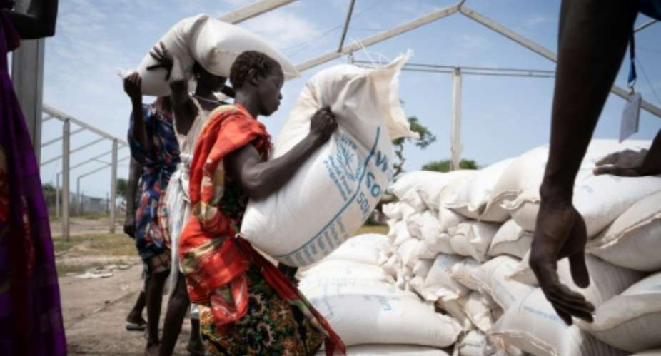 South Sudan faces a deep hunger crisis affecting hundreds of thousands of people.  By Simon Wohlfahrt AFPFile