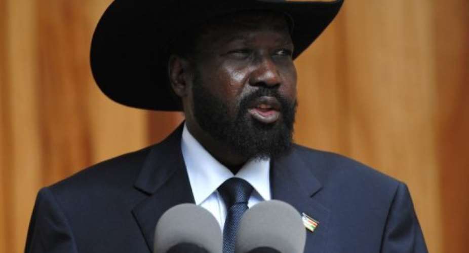 South Sudan's President Salva Kiir on Tuesday visited Israel for the first time.  By Paul Banks AFPHOFile