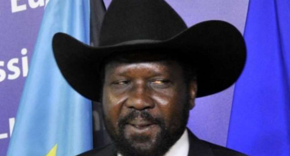 Salva Kiir's trip to China comes at a time of turmoil in his newly-formed African state.  By GEORGES GOBET AFPFile