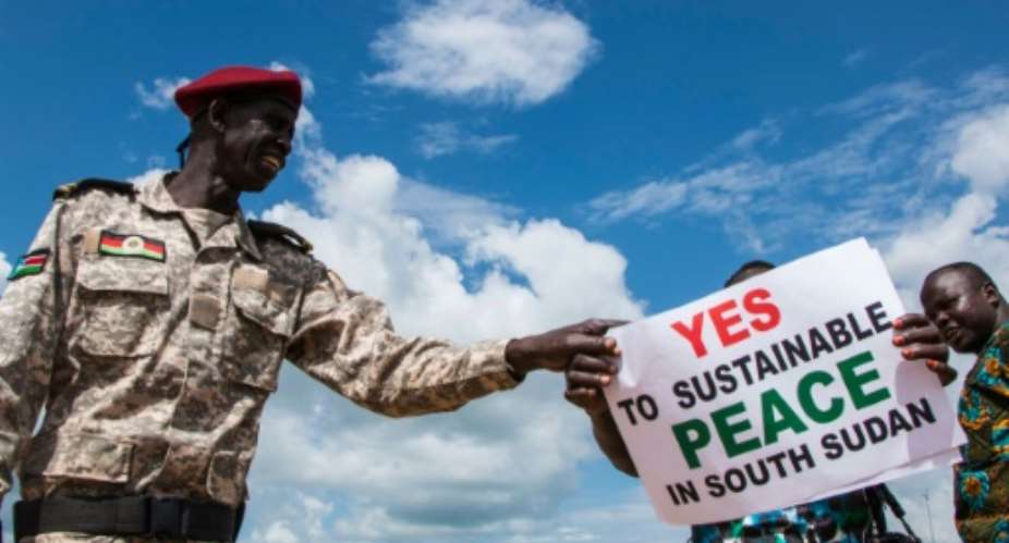 South Sudan's conflict erupted in 2013, around two years after it won independence from Sudan.  By Akuot Chol AFPFile
