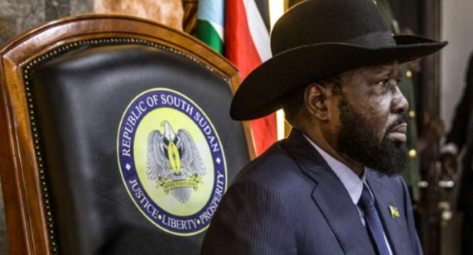 South Sudan's President Salva Kiir wants the talks to focus on how to press ahead with forming a unity government.  By Stefanie Glinski AFP