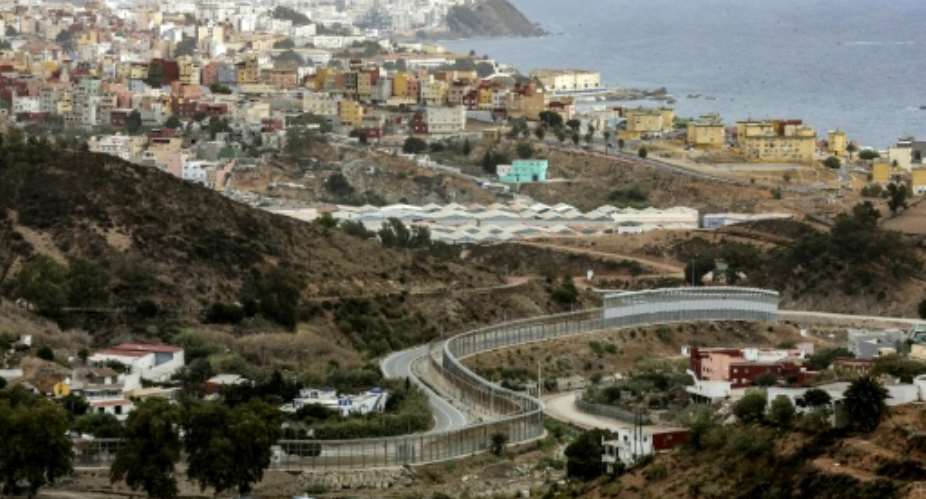 Spains African enclave of Ceuta has been a sensitive point often between Spain and Morocco.  By - (AFP)