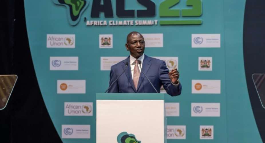 Speakers at the Africa Climate Summit, including Kenya's President William Ruto, doubled down on calls to reform global financial structures to align with climate goals.  By Luis Tato AFP