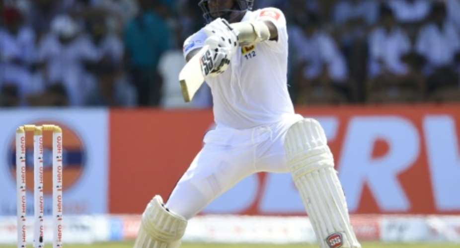 Sri Lanka's Angelo Mathews made a 29th career half-century as Sri Lanka tightened the noose on South Africa on the third morning of the second Test.  By Ishara S. KODIKARA AFP
