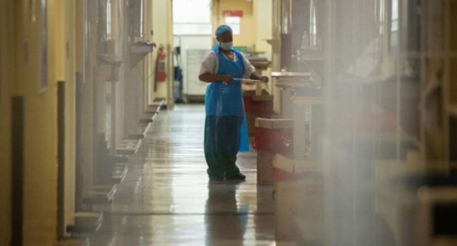 Staff shortages and a lack of personal protective equipment have been blamed for the infection increases.  By RODGER BOSCH AFPFile