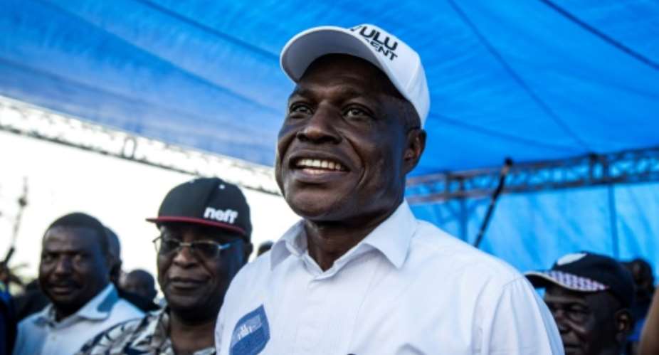Stepping down: Martin Fayulu says DR Congos election results were rigged.  By JOHN WESSELS (AFP/File)