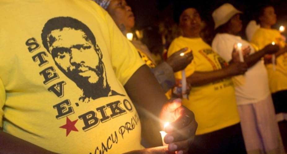 Steve Biko was the leader of South Africas Black Consciousness Movement.  By RAJESH JANTILAL (AFP/File)