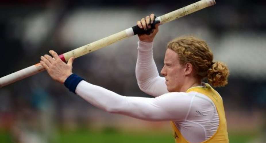 Steve Hooker says he is ready to retain his Olympic pole vault title.  By Franck Fife AFPFile