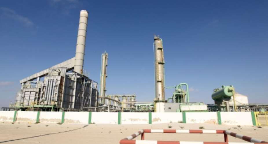 Marsa al-Hariga oil terminal in eastern Libya.  By Abdullah Doma AFPFile