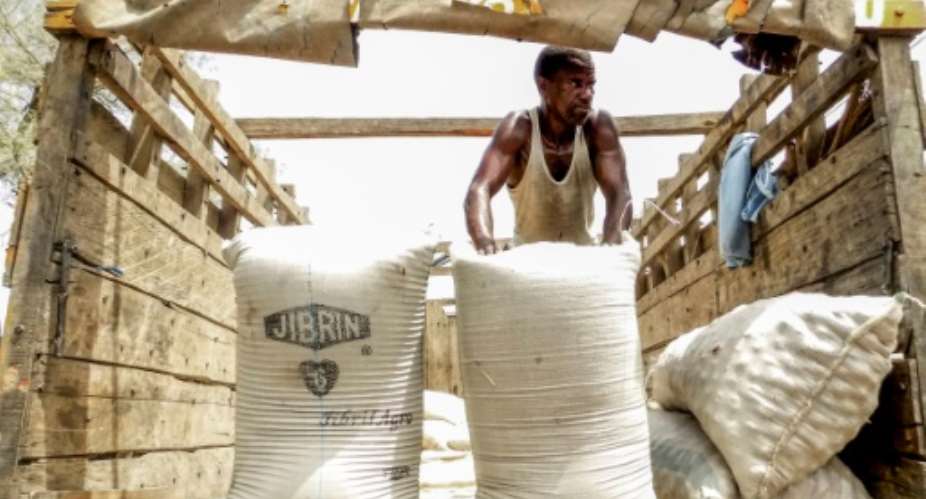 Subsistence agriculture is a lifeline in northeast Nigeria but the eight-year Islamist insurgency has devastated activities, causing a desperate lack of food and sky-high prices.  By AMINU ABUBAKAR AFPFile