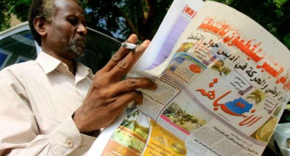 Licences of six newspapers have been cancelled.  By Ashraf Shazly AFP