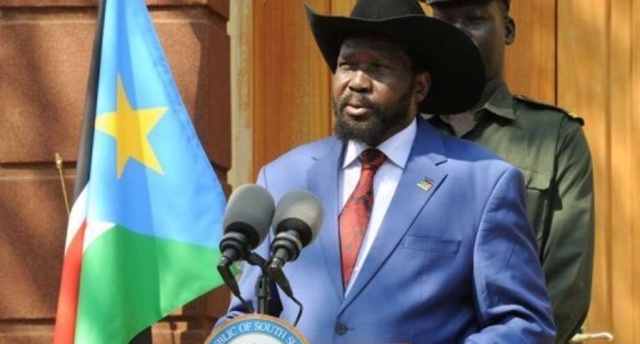 Southern President Salva Kiir.  By Isaac Billy AFPUNFile
