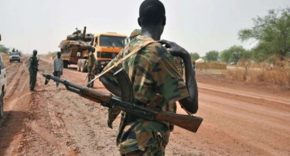 The South's army has alleged that Sudanese warplanes staged a cross-border raid on Unity State.  By Hannah Mcneish AFPFile