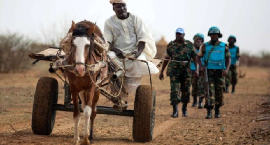 Deployed in 2007, the United Nations-African Union Mission has a mandate to curb violence in Darfur, a region the size of France.  By Albert Gonzalez Farran UNAMIDAFPFile