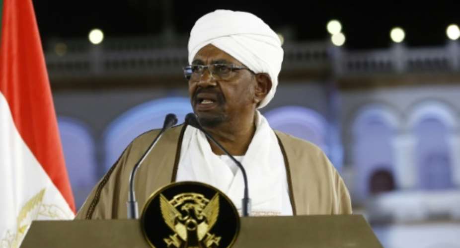 Sudanese President Omar al-Bashir declares a nationwide state of emergency in a speech to the nation from outside the presidential palace in Khartoum in a bid to end two months of protests against his three-decade rule.  By ASHRAF SHAZLY AFP