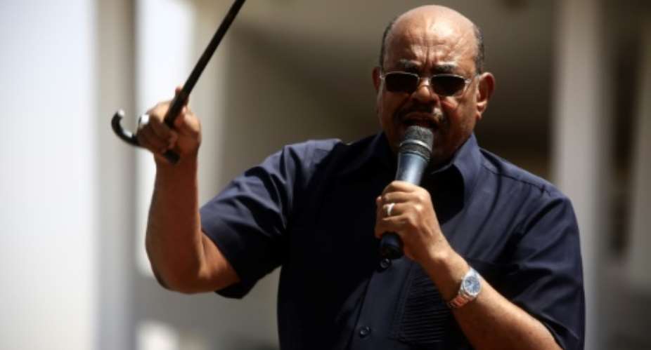 Sudanese President Omar al-Bashir vowed to crush any new anti-regime protests as the authorities did three years ago.  By Ashraf Shazly AFPFile