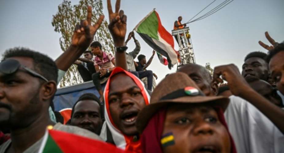Sudanese protesters accuse the army rulers of being little different from the ousted regime.  By OZAN KOSE AFP