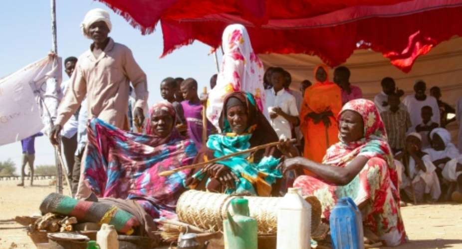 Sudanese women in December protested the end of the mandate of the UN peacekeeping mission in Darfur, where violence has erupted again claiming more than 130 lives.  By - AFPFile