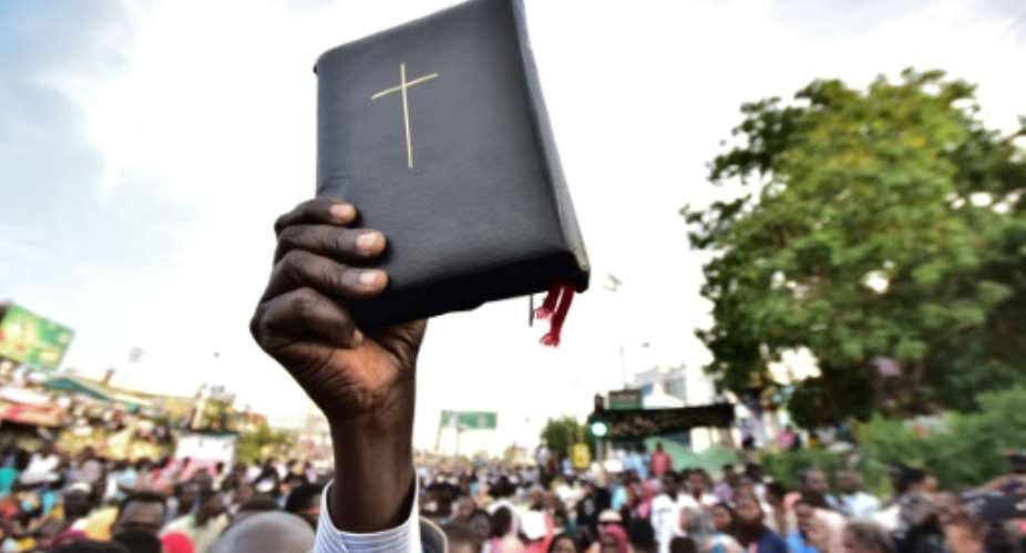 Sudan's Christians suffered decades of persecution under the regime of Islamist general Omar al-Bashir.  By Ahmed MUSTAFA AFPFile