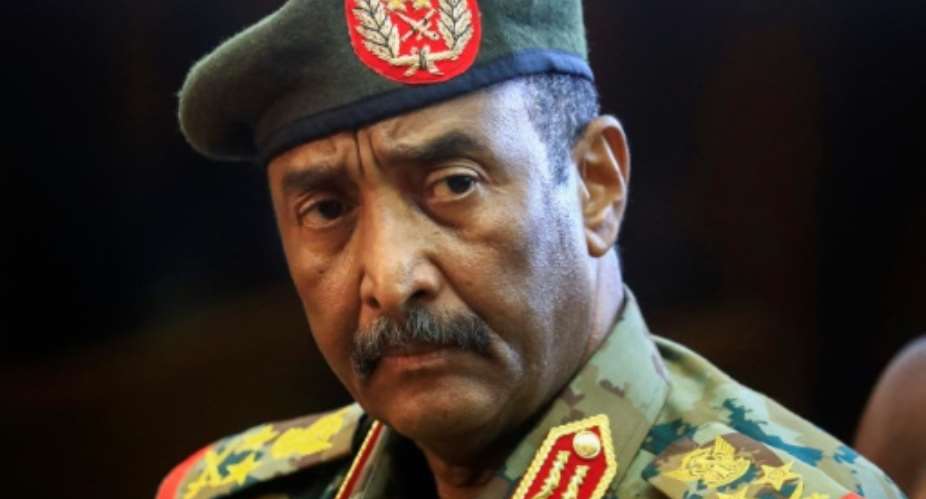 Sudan's military leader, General Abdel Fattah al-Burhan, drove the country's main civilian groups from power in an October 2021 coup, plunging the country into deeper crisis.  By Ashraf SHAZLY AFPFile
