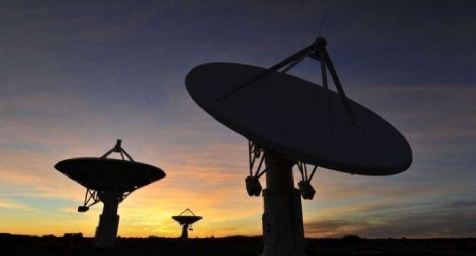 Eventually 80 percent of the 3,000 mid-frequency dishes will be installed in Africa.  By Alexander Joe AFPFile