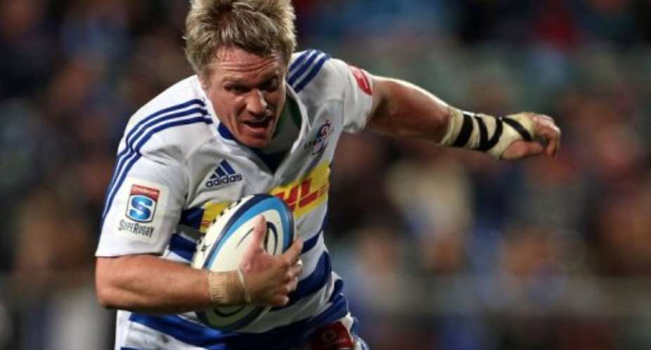 Jean de Villiers, pictured in action on May 3, 2013.  By  (AFP/File)