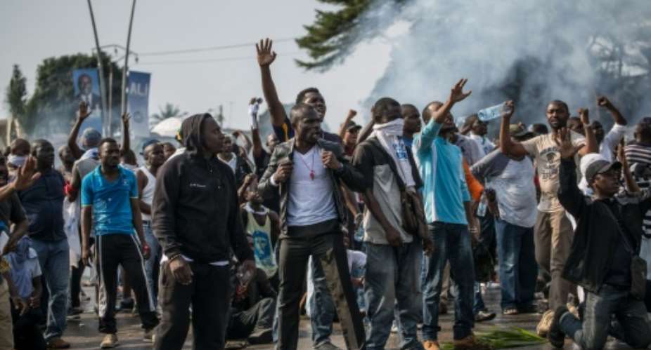 Supporters of Gabonese opposition leader Jean Ping have taken to the streets to protest the outcome of the presidential election.  By Marco Longari AFP