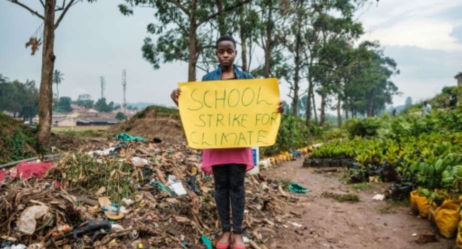 Taking her cue from Swedish climate campaigner Greta Thunberg, Leah Namugerwa is leading green activism in Uganda, with her efforts already earning her a human rights award from Amnesty International.  By SUMY SADURNI AFPFile