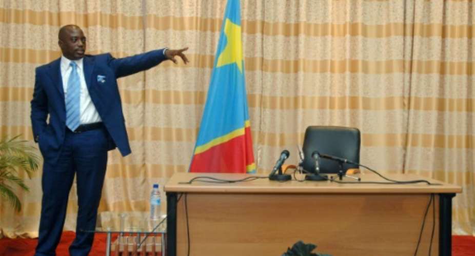 Talks between the DR Congo government and opposition aimed to resolve the future of President Joseph Kabila pictured, who is holding onto power although his second and final five-year term ended on December 20.  By LIONEL HEALING AFPFile