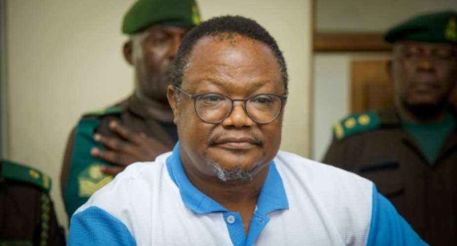Tanzanian main opposition leader Tundu Lissu was detained in April 2025 and charged with treason -- which carries a potential death penalty.  By ERICKY BONIPHACE (AFP)