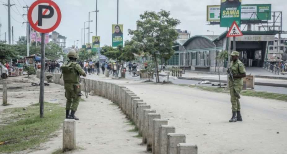 Tanzanias security forces unleashed a ruthless crackdown on protests sparked by alleged rigging of the vote, with rights groups and the opposition saying thousands were killed.  By - (AFP/File)
