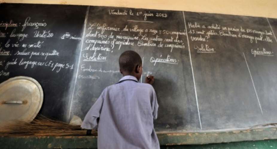 Teachers and students launched a crippling week-long strike in Niger to protest over the non-payment of salaries and scholarships.  By Issouf Sanogo AFPFile