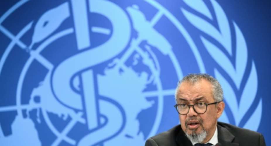 Tedros said the situation was especially challenging as health workers scramble to catch up with the spread of the virus.  By Fabrice COFFRINI (AFP)