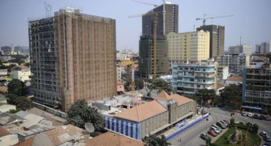 A view of Luanda taken on August 30, 2012.  By Stephane de Sakutin (AFP/File)
